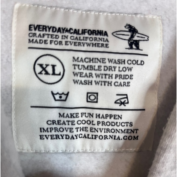 Everyday California Challenger Hoodie Size: X-Large Unisex - Picture 6 of 6